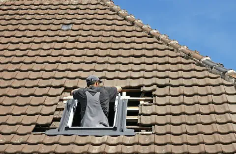 Pose de velux - Échalas